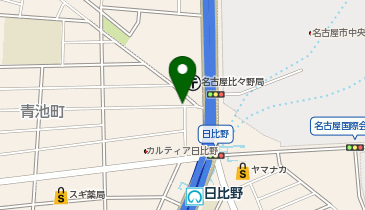 タイムズ熱田リハビリテーション病院第1の地図画像