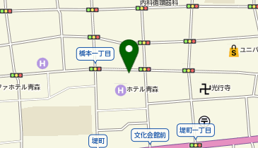 タイムズホテル青森の地図画像