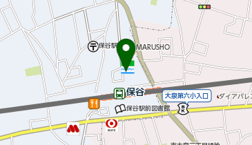 タイムズいなげや保谷駅前店の地図画像