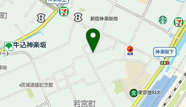 タイムズ神楽坂3丁目第2の地図画像