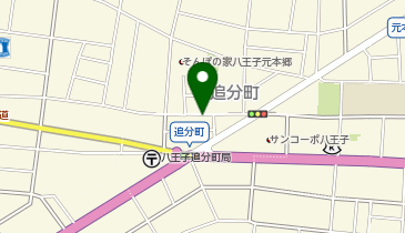 タイムズ八王子追分町第3の地図画像