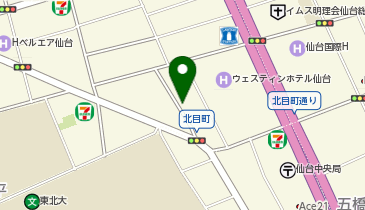 タイムズ仙台一番町第13の地図画像