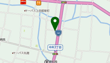 タイムズ上田柳町の地図画像
