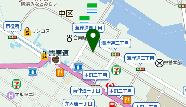 タイムズ横浜元浜町4丁目第2の地図画像