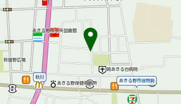 タイムズあきる台病院第3の地図画像