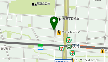タイムズサミットストア井荻駅前店第1の地図画像