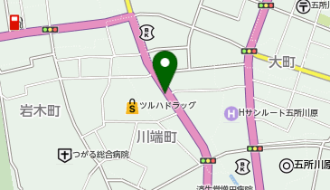 タイムズツルハドラッグ五所川原本町店の地図画像