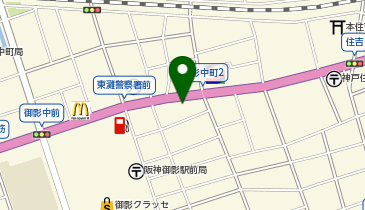 タイムズ御影中町1丁目の地図画像
