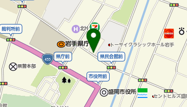 タイムズ盛岡内丸第2の地図画像