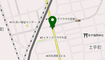 タイムズ焼肉きんぐ北大宮店の地図画像