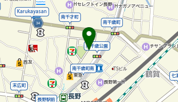 タイムズ長野南千歳の地図画像