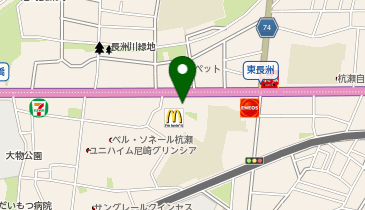 タイムズマクドナルド2号線尼崎店の地図画像