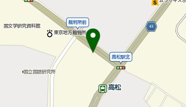 立飛パーク高松駅前の地図画像