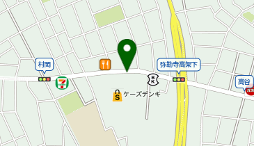 タイムズそうてつローゼンみろく寺店第1の地図画像