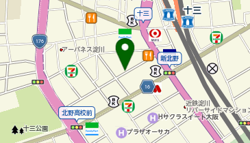 タイムズ十三駅前第6の地図画像