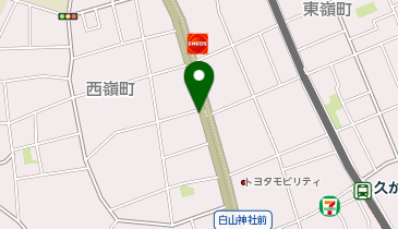 タイムズ西嶺町第3の地図画像