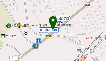 タイムズ吹田片山町第14の地図画像