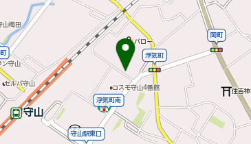 タイムズバロー守山駅東店の地図画像