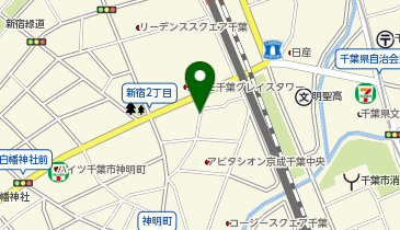 タイムズ千葉神明町第6の地図画像