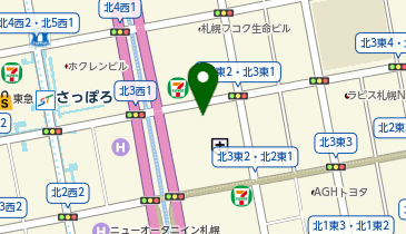 タイムズJR札幌病院(上層階)の地図画像