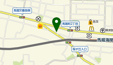 タイムズ馬堀海岸駅前第2の地図画像
