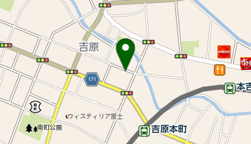 タイムズラクロスパーク富士吉原の地図画像