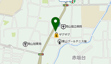 タイムズ岡山協立病院第1の地図画像