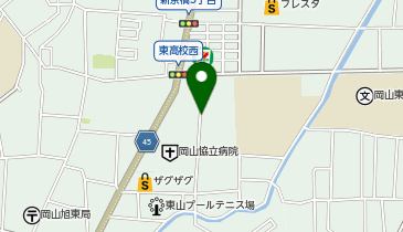 タイムズ岡山協立病院第2の地図画像