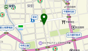 タイムズ千葉栄町第8の地図画像