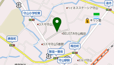 タイムズフレンドタウン守山(屋上)の地図画像