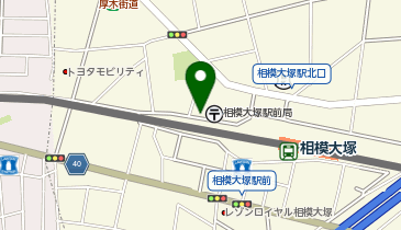 タイムズ相模大塚駅北口の地図画像