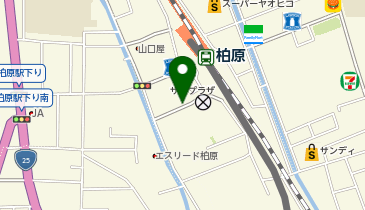 タイムズアゼリア柏原の地図画像