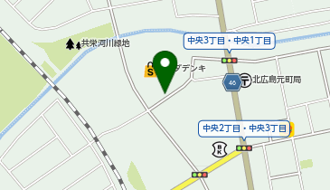 タイムズテックランド北広島店の地図画像