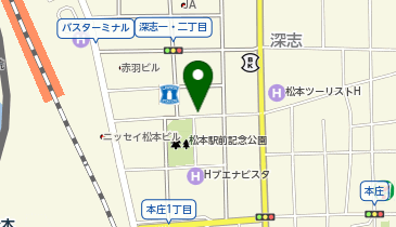 大東パーキング松本駅前の地図画像