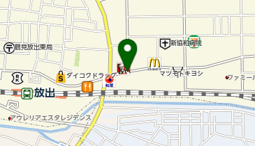 タイムズ放出駅前第4の地図画像
