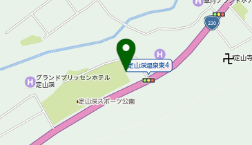 タイムズ定山渓観光駐車場の地図画像