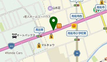 タイムズマックスバリュ周船寺西店の地図画像