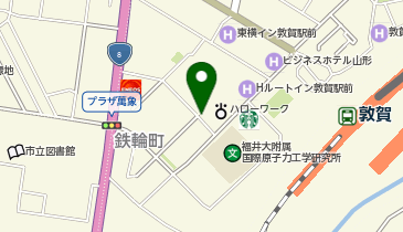 タイムズ敦賀駅前合同庁舎の地図画像