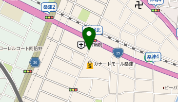 タイムズ桑津3丁目第7の地図画像