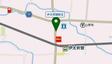 タイムズ伊太祈曽駅前の地図画像