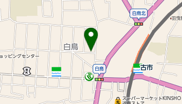 タイムズ羽曳野白鳥の地図画像