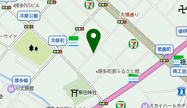 タイムズ冷泉町の地図画像