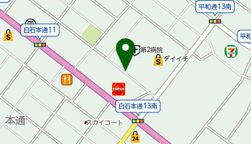 タイムズ恵佑会第2病院の地図画像