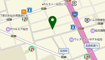 タイムズ仙台一番町第15の地図画像