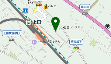 タイムズ上田駅前の地図画像