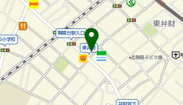 タイムズサミットストア朝霞台店(3F・4F)の地図画像