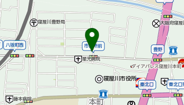 タイムズ寝屋川豊野町の地図画像