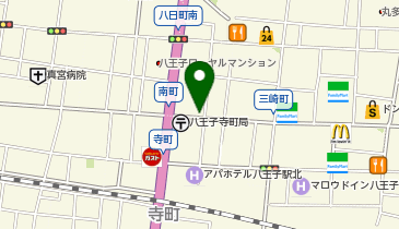 タイムズ八王子南町第3の地図画像