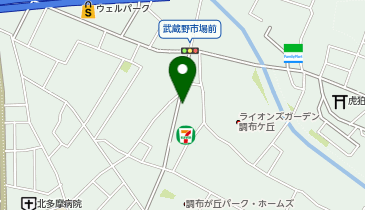 タイムズ調布ケ丘3丁目の地図画像