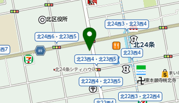 タイムズ北23西5第2の地図画像
